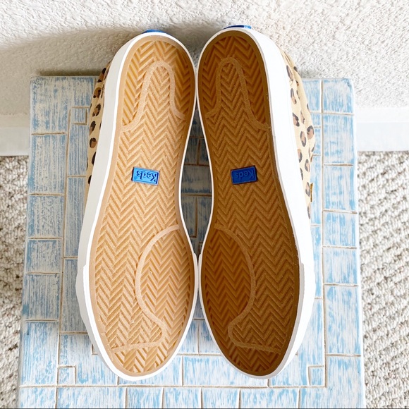 KEDS Jump Kick Lace Up Sneaker Leopard 8.5 NEW - Picture 8 of 9